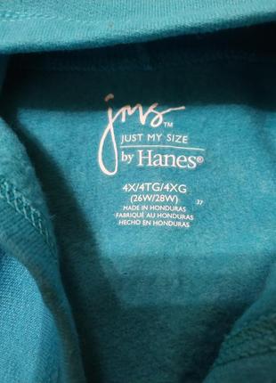 Женская толстовка худи кофта батал от hanes5 фото