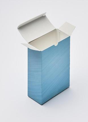 Коробка картонна 100*50*150 мм, самозбірна, кольорова