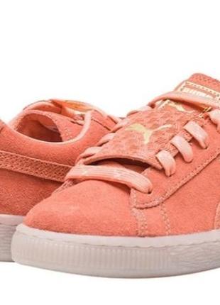 Яркие кожаные кроссовки puma suede epic remix1 фото