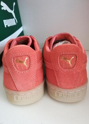 Яркие кожаные кроссовки puma suede epic remix2 фото