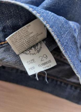 Брендовая джинсовая юбка хлопок-лен diesel, размер 29 - l, лучше на s - m3 фото