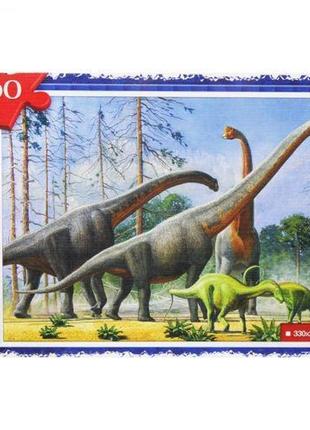 Пазли "динозаври", 260 елементів