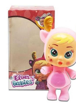 Уценка. пупс "elues babies" олень  - пятна на лице