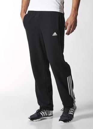 Фирменные хлопковые брюки adidas1 фото