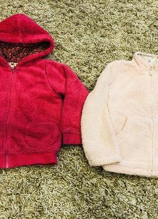 Флисовая кофта, флисовая кенгурушка, флисовая ветровка на 104-110 и 116-122 рост