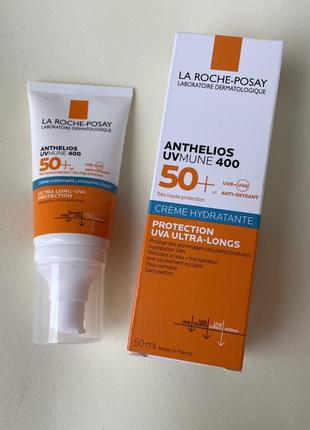 Дневной защитный крем spf 50+ la roche-posay anthelios uvmune 400