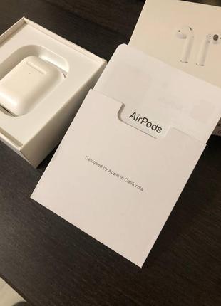 Airpods 2 (весь комплект)7 фото