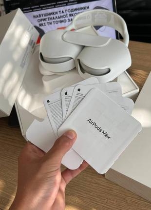 Повнорозмірні bluetooth-навушники apple airpods max3 фото