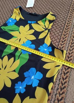 Жіночий одяг/ нова брендова блузка майка 💙💛💚 50/52 розмір5 фото