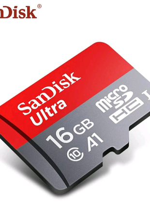 Карта памяти sandisk ultra 16 гб