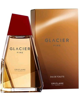 Чоловіча туалетна вода glacier fire oriflame 100 мл, глейшер фаєр1 фото