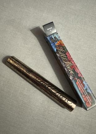 Тушь для ресниц kvd beauty full sleeve long defined tubing mascara ink black