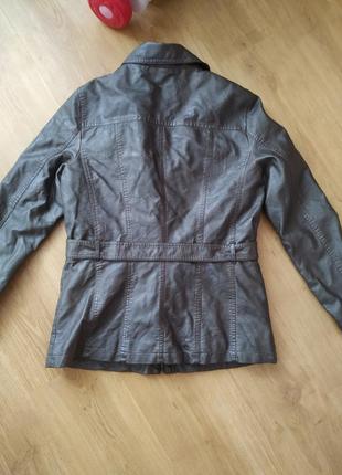 Винтажная куртка из натуральной кожи2 фото