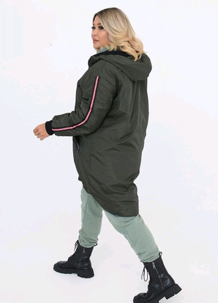 Жіноча куртка хакі 50-52, 54-56, 58-60