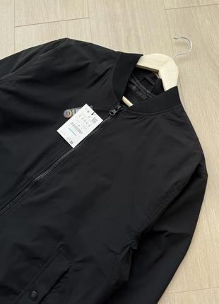 Легкий бомбер pull &amp; bear lightweight bomber оригинал ветровка6 фото