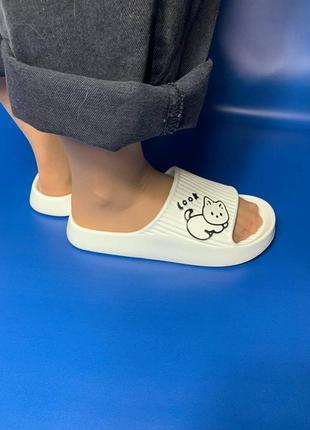 Шлепанцы женские голубого цвета легкие шлепанцы женские голубые женские сланцы шлепки...