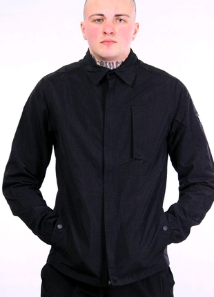 Weekend offender sorvino over-shirt black1 фото