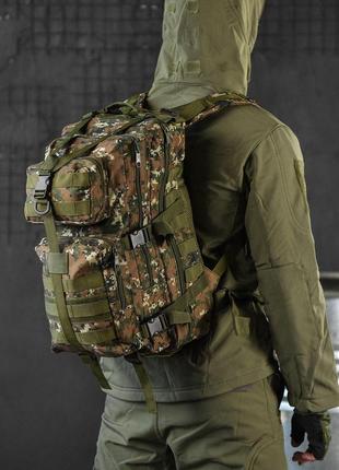 Военный рюкзак 35л ( тактический рюкзак ) рюкзак камуфляж ( армейский рюкзак ) тактический военный рюкзак зсу1 фото
