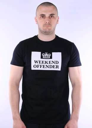 Weekend offender prison t-shirt black