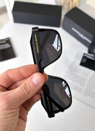 Сонцезахисні чоловічі окуляри пластикова оправа polarized6 фото
