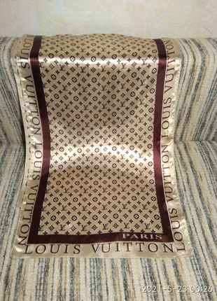 Louis vuitton шовковий шарф1 фото