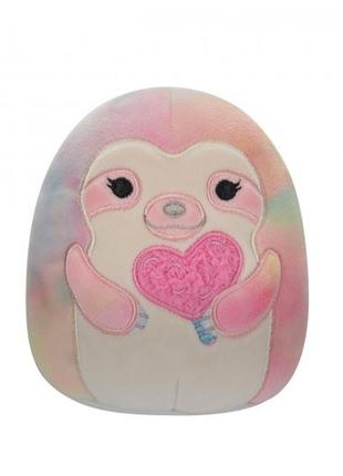 М'яка іграшка squishmallows – лінивець вім (19 cm)1 фото