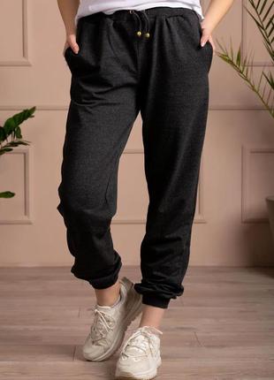 Женские брюки zeta-m цвет темно-серый