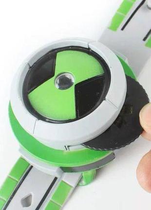 Дитячий проєкційний годинник ben10 omnitrix illuminator