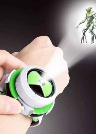 Детские проекционные часы ben10 omnitrix illuminator4 фото