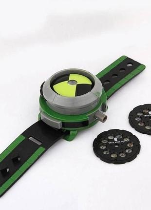 Детские проекционные часы ben10 omnitrix illuminator8 фото