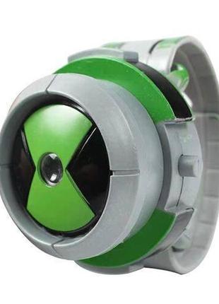 Детские проекционные часы ben10 omnitrix illuminator10 фото