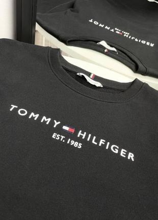 Женский свитшот tommy hilfiger оригинал кофта6 фото