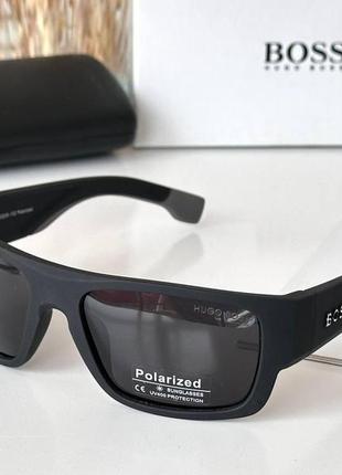 Сонцезахисні чоловічі окуляри polarized оправа пластик різні кольори8 фото