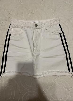 Джинсовая юбка sinsay