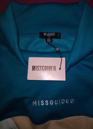 Мегабатал!!! бомбезна тепла туніка-світшот missguided (британія) з начосом8 фото