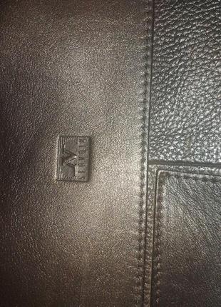 Чолівічій шкіряний портфель3 фото