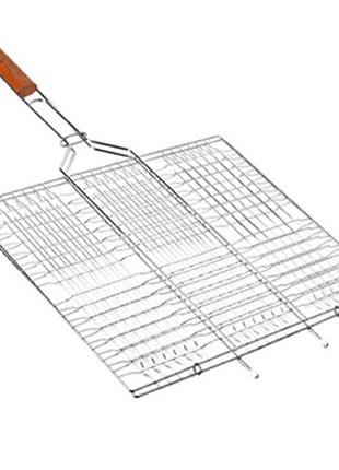 Решетка для гриля металлическая 58.5x40x30см, mh-0162