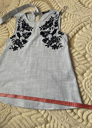 Блуза з вишивкою від zara 3