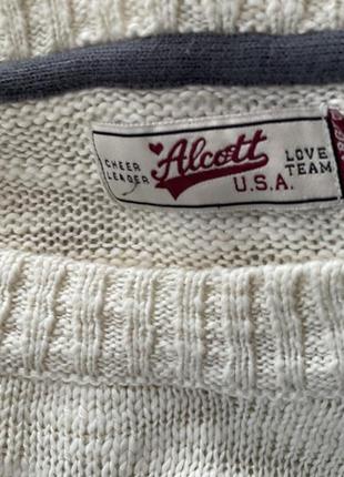 Фирменный качественный свитер/l/ brend alcott2 фото