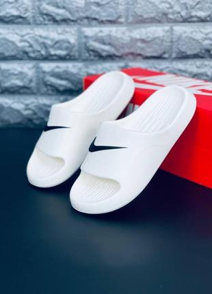 Шльопанці чоловічі nike victori one shower slide, шльопанці сланц5 фото