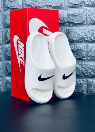 Шльопанці чоловічі nike victori one shower slide, шльопанці сланц8 фото