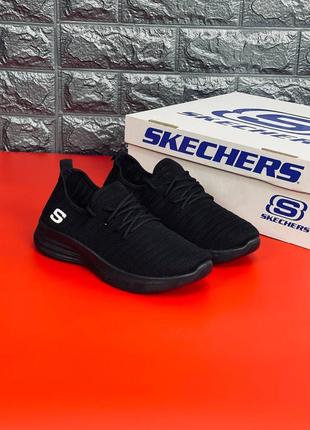 Кросівки жіночі skechers, літні повітропроникні кросівки скечерс3 фото