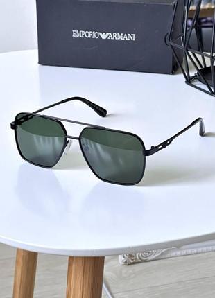 Сонцезахисні чоловічі окуляри металева оправа polarized3 фото