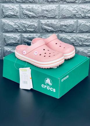 Шльопанці crocs crocband жіночі, шльопанці капці капці крокси5 фото