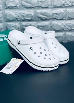 Чоловічі шльопанці crocs crocband, шльопанці капці капці крокси1 фото