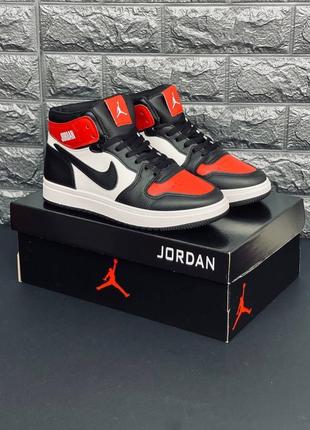 Кросівки jordan retro 1 жіночі, стильні зручні кросівки5 фото