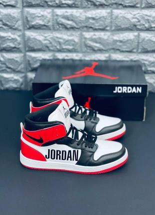 Jordan retro 1 кросівки чоловічі, якісні кросівки джордан5 фото