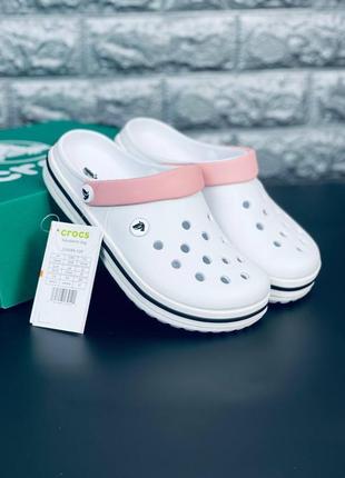 Шльопанці жіночі crocs crocband, шльопанці капці капці крокси