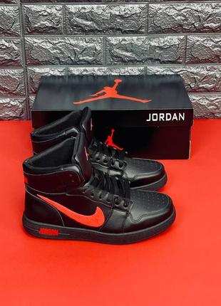 Чоловічі кросівки jordan, чорні універсальні кросівки джордан3 фото