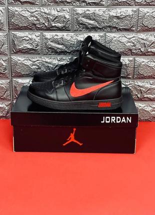 Чоловічі кросівки jordan, чорні універсальні кросівки джордан8 фото